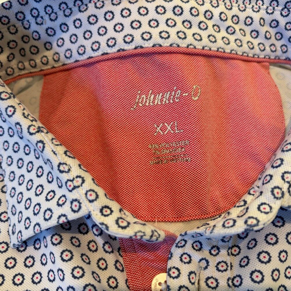 Johnnie-O - Performance Polo, Multi-Colored Geo P… - image 5